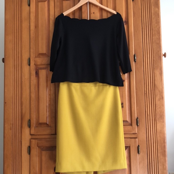 J Crew No 2 wool  pencil skirt. Excellent condition worn twice Wardrobe staple - Picture 4 of 13